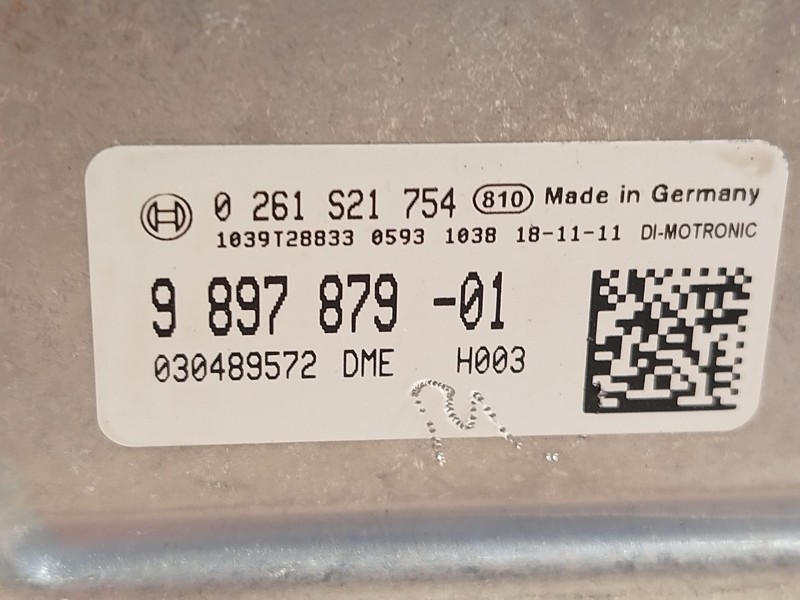 Recambio de centralita motor uce para mini mini countryman (f60) cooper referencia OEM IAM 9897879 12149897879 0261S21754