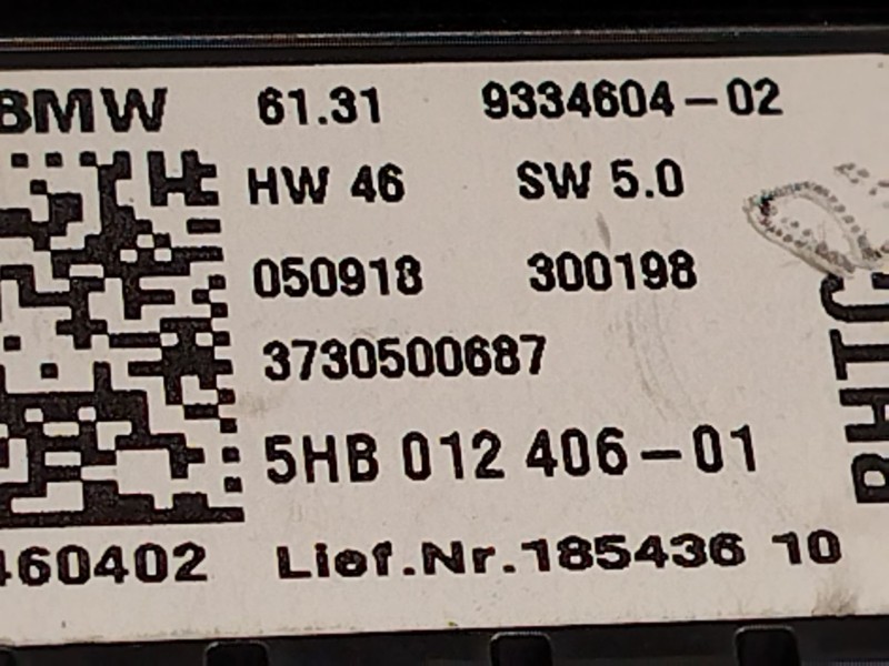 Recambio de mando climatizador para mini mini countryman (f60) cooper referencia OEM IAM 61319334604  