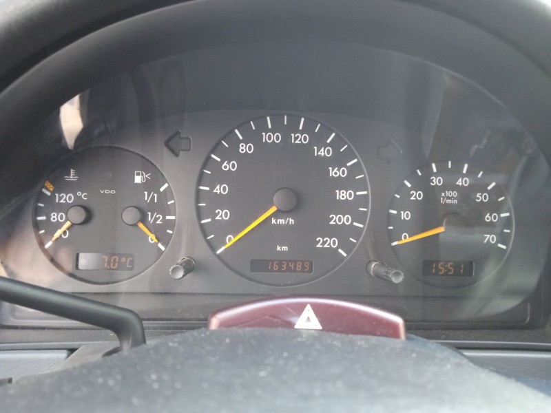 mercedes-benz clase m (w163) del año 1999