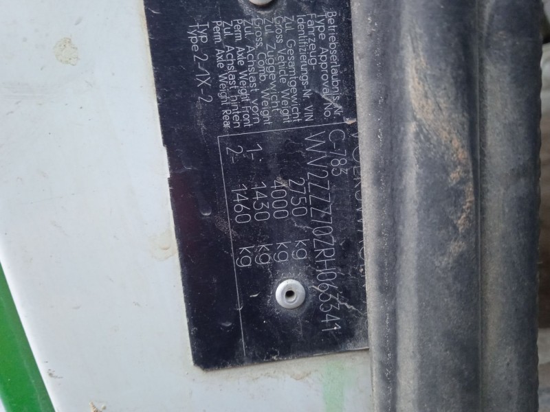 volkswagen transporter t4 furgoneta (70a, 70h, 7da, 7dh) del año 1994