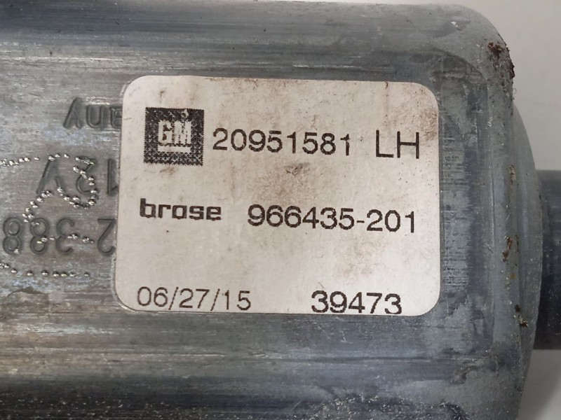 Recambio de elevalunas delantero izquierdo para opel adam (m13) 1.4 referencia OEM IAM 13350349 20951581 