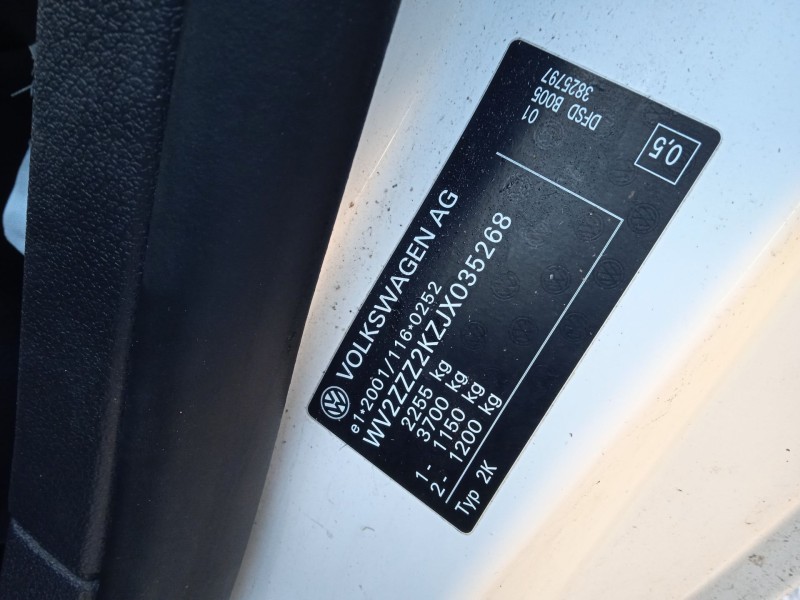 volkswagen caddy iv furgoneta/monovolumen (saa, sah) del año 2017