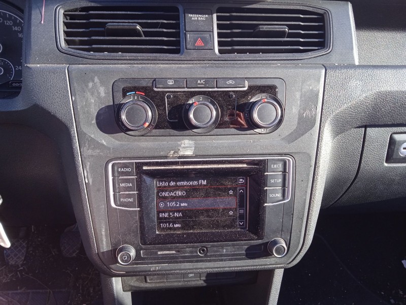 volkswagen caddy iv furgoneta/monovolumen (saa, sah) del año 2017