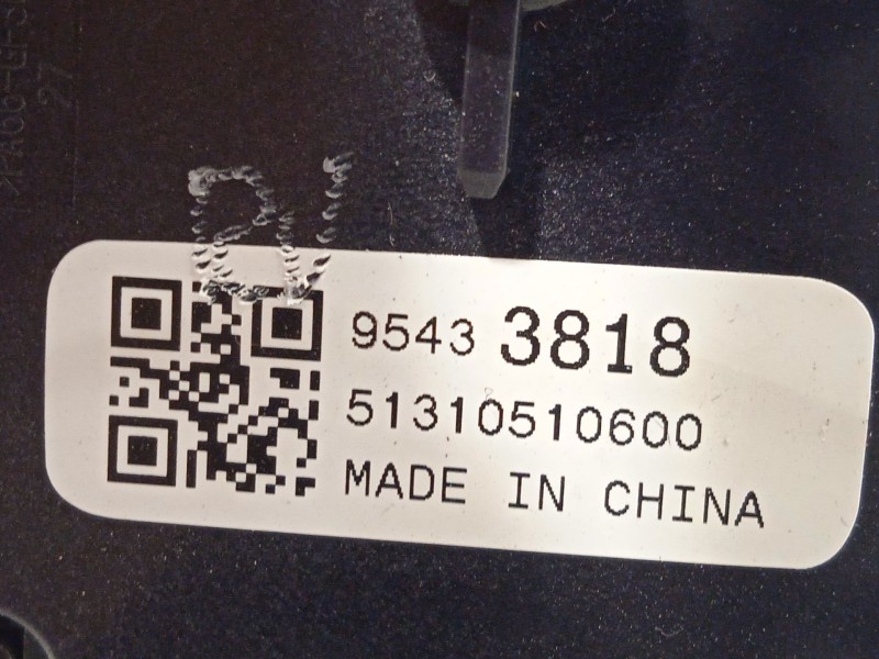 Recambio de mando limpia para opel adam (m13) 1.4 referencia OEM IAM 95433818  