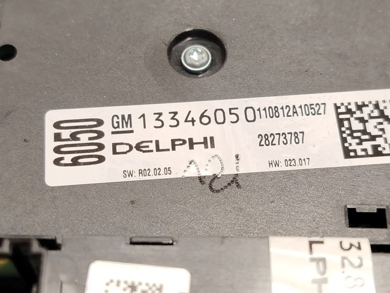 Recambio de mando multifuncion para opel astra j (p10) 1.7 cdti (68) referencia OEM IAM 13346092 13346050 