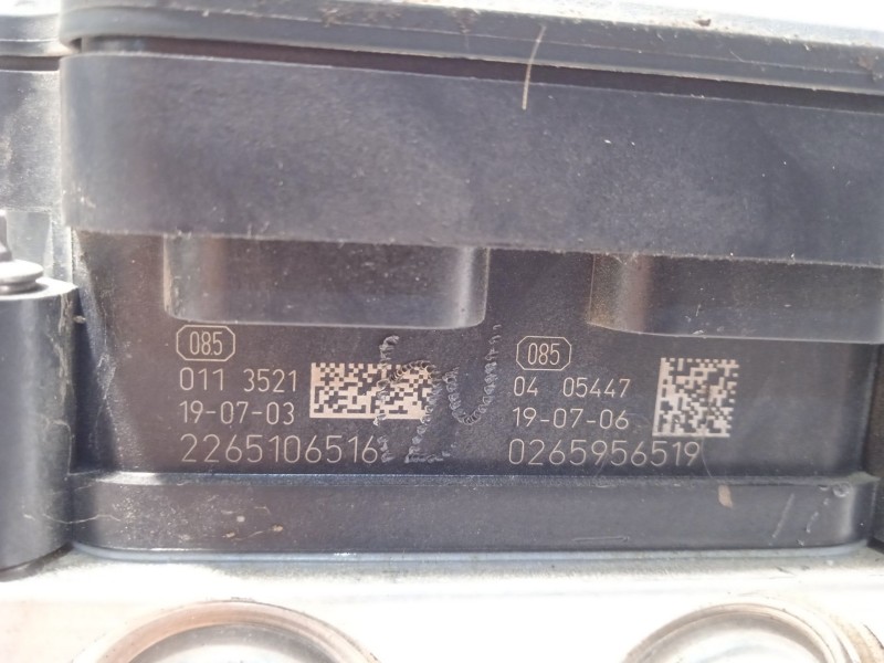 Recambio de abs para peugeot boxer furgoneta 2.0 bluehdi 130 referencia OEM IAM 1393843080 2265106516 269766