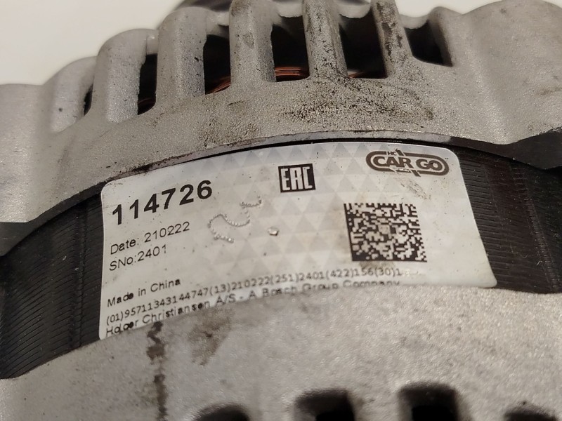 Recambio de alternador para opel astra j (p10) 1.7 cdti (68) referencia OEM IAM 114726 95519864 