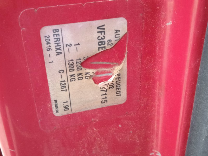 peugeot expert (224_) del año 2000