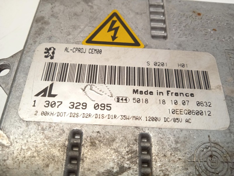 Recambio de centralita faros xenon para peugeot 407 sw (6e_, 6d_) 2.2 hdi 170 referencia OEM IAM 1307329095  