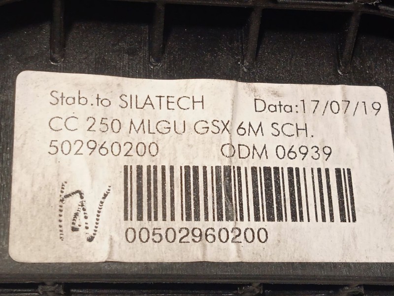 Recambio de palanca cambio para peugeot boxer furgoneta 2.0 bluehdi 130 referencia OEM IAM 502960200  