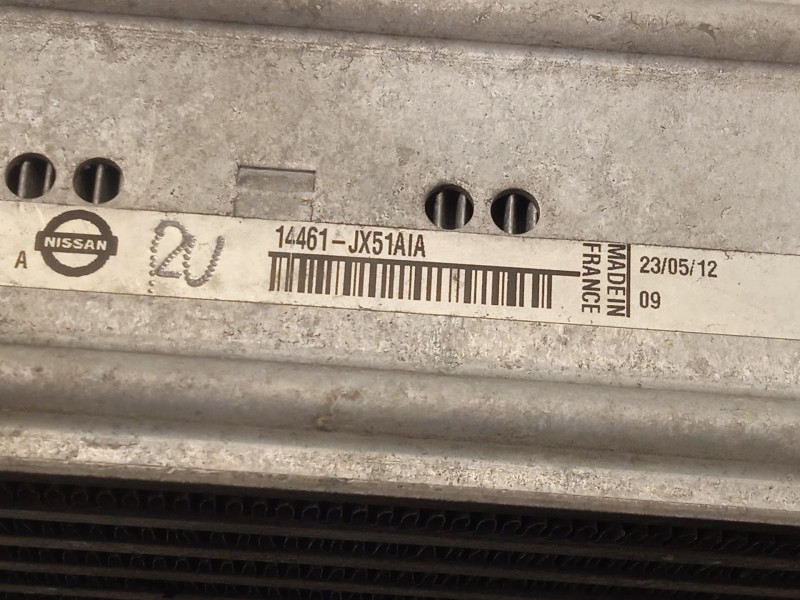 Recambio de intercooler para nissan note (e11, ne11) 1.5 dci referencia OEM IAM 14461JX51AIA 14461JX51A 