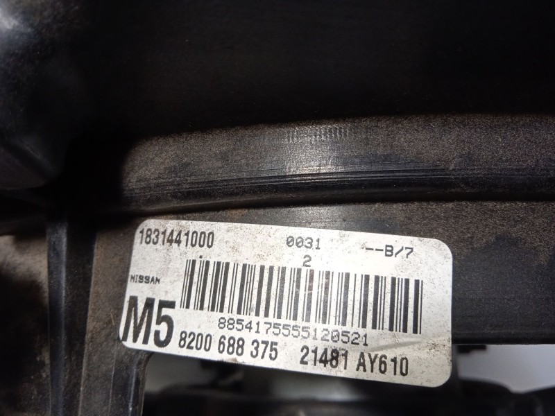 Recambio de electroventilador para nissan note (e11, ne11) 1.5 dci referencia OEM IAM 21481AY610 8200688375 1831441000
