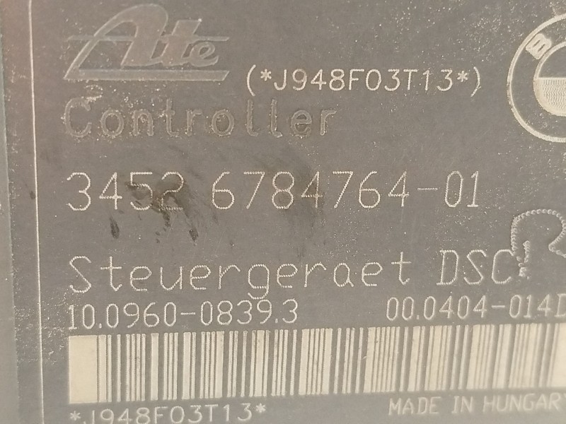 Recambio de abs para bmw 3 coupé (e92) 320 d referencia OEM IAM 34516784763 34526784764 10020603514