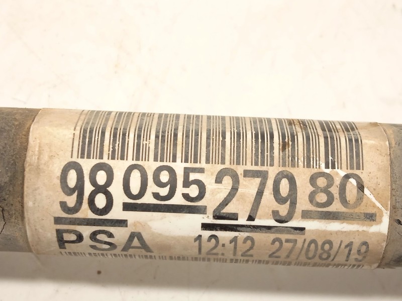 Recambio de transmision delantera derecha para peugeot rifter 1.5 bluehdi 130 referencia OEM IAM 9809527980  