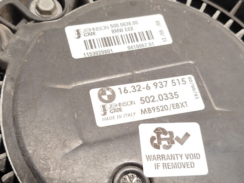 Recambio de electroventilador para bmw 3 coupé (e92) 320 d referencia OEM IAM 17427788906 16326937515 