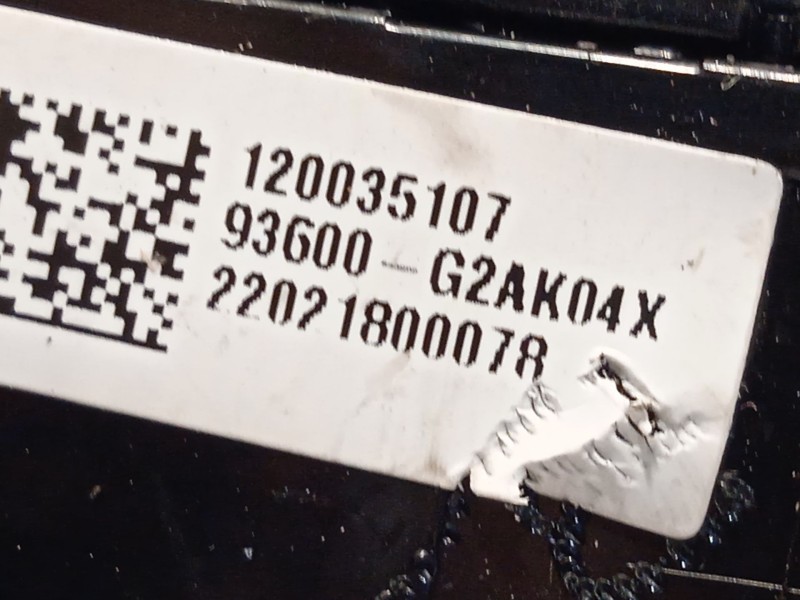 Recambio de mando multifuncion para hyundai ioniq (ae) 1.6 gdi hybrid referencia OEM IAM 93600G2AK04X 93350G2BM04X 