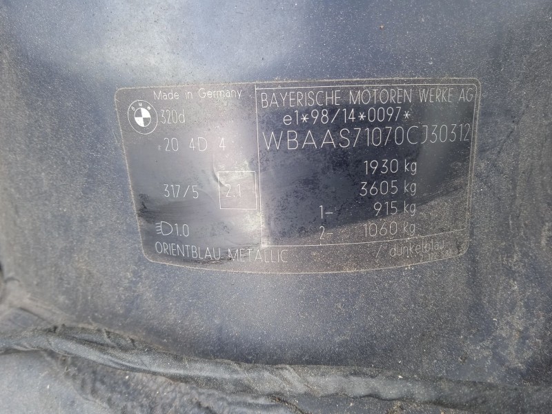 bmw 3 (e46) del año 2001