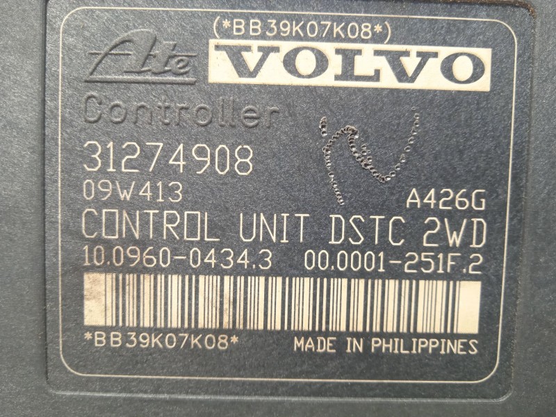 Recambio de abs para volvo v50 (545) 2.0 d referencia OEM IAM 31274907 10096004344 10020604014