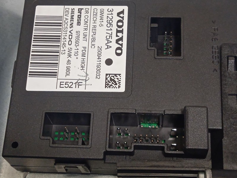 Recambio de elevalunas delantero derecho para volvo v50 (545) 2.0 d referencia OEM IAM 30753144  