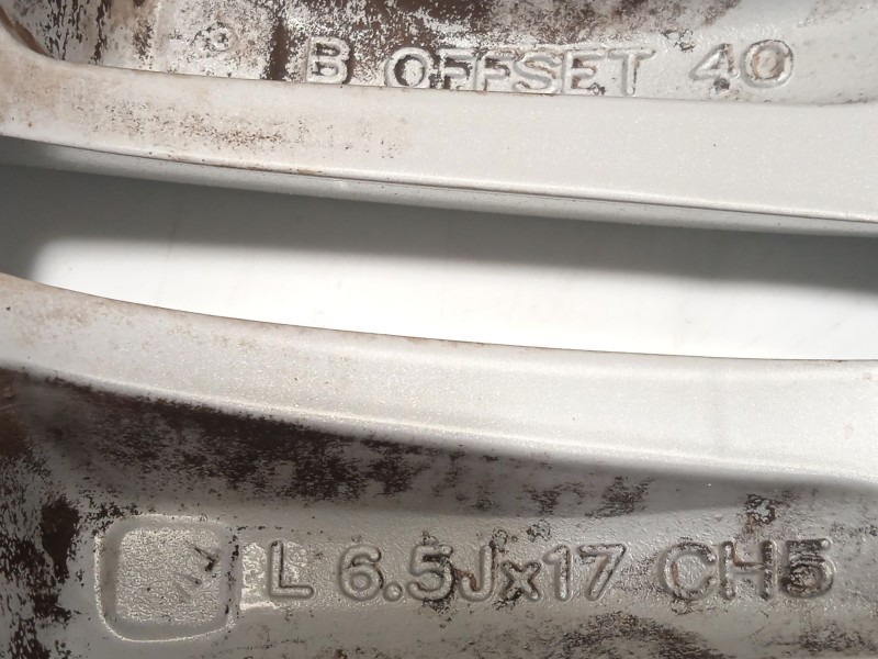 Recambio de llanta para nissan qashqai / qashqai +2 i (j10, nj10, jj10e) 1.5 dci referencia OEM IAM 40300BR07A D0300BR07A 