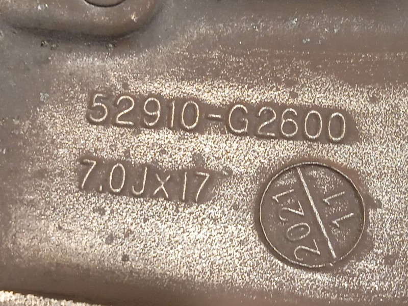 Recambio de llanta para hyundai ioniq (ae) 1.6 gdi hybrid referencia OEM IAM 52910G2600 52905G2600 