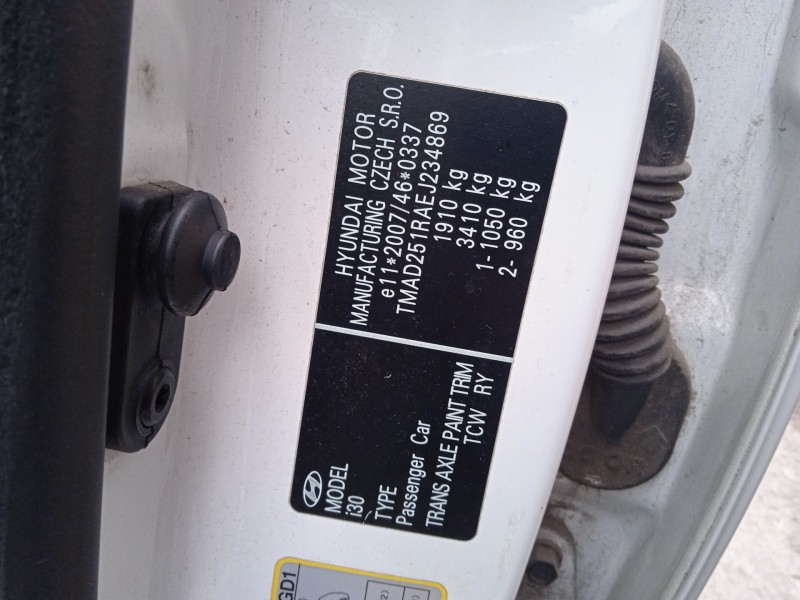 hyundai i30 (gd) del año 2015