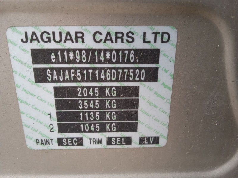 jaguar x-type i (x400) del año 2003
