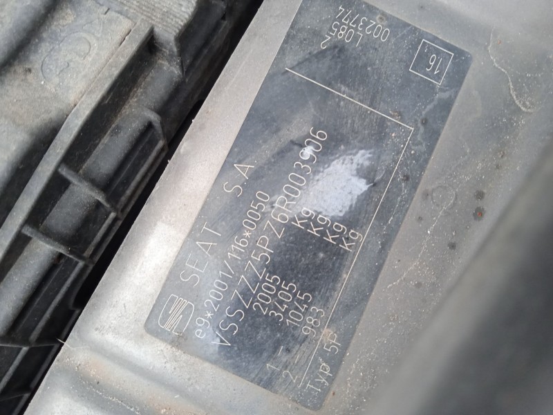 seat altea (5p1) del año 2006