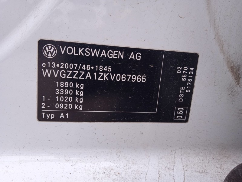 volkswagen t-roc (a11, d11) del año 2019