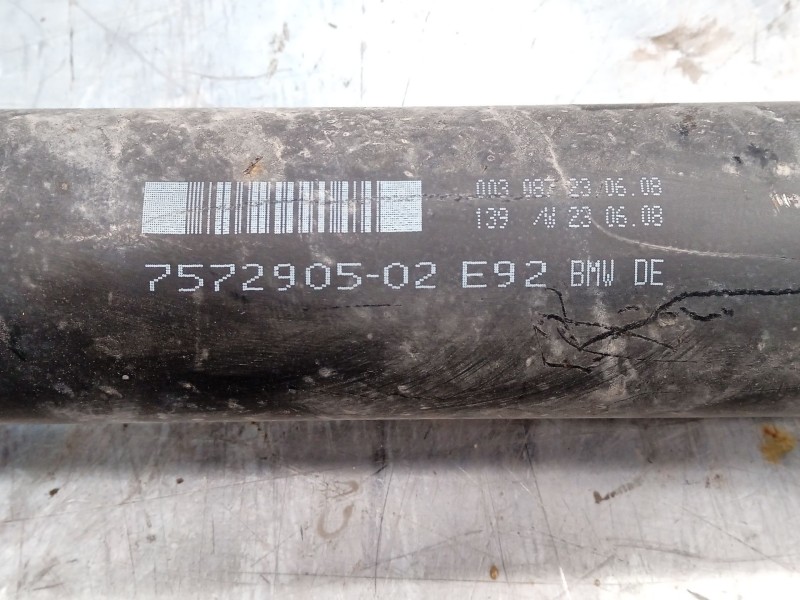 Recambio de transmision central para bmw 3 coupé (e92) 320 d referencia OEM IAM 7572905 26107572905 