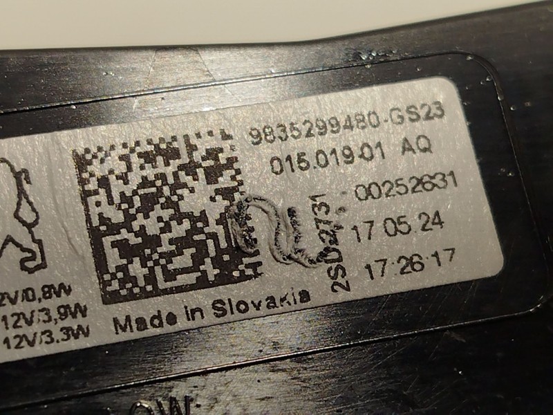 Recambio de piloto trasero izquierdo para peugeot 308 puretech 130 active pack referencia OEM IAM 9835299480  