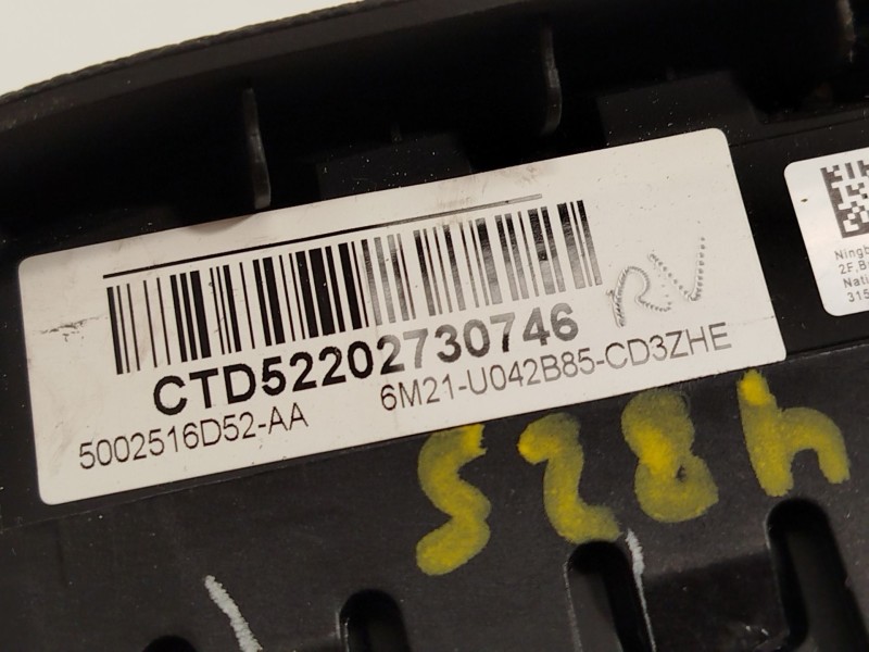 Recambio de airbag delantero izquierdo para ford s-max (wa6) 2.0 tdci referencia OEM IAM 6M21U042B85CD3ZHE 2469641 