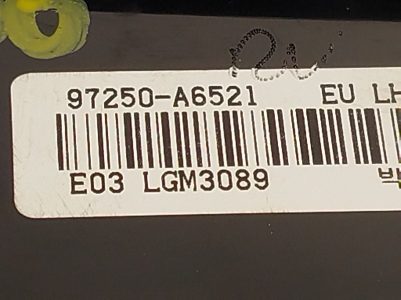 Recambio de mando climatizador para hyundai i30 (gd) 1.4 referencia OEM IAM 97250A6521 97250A6521GU 