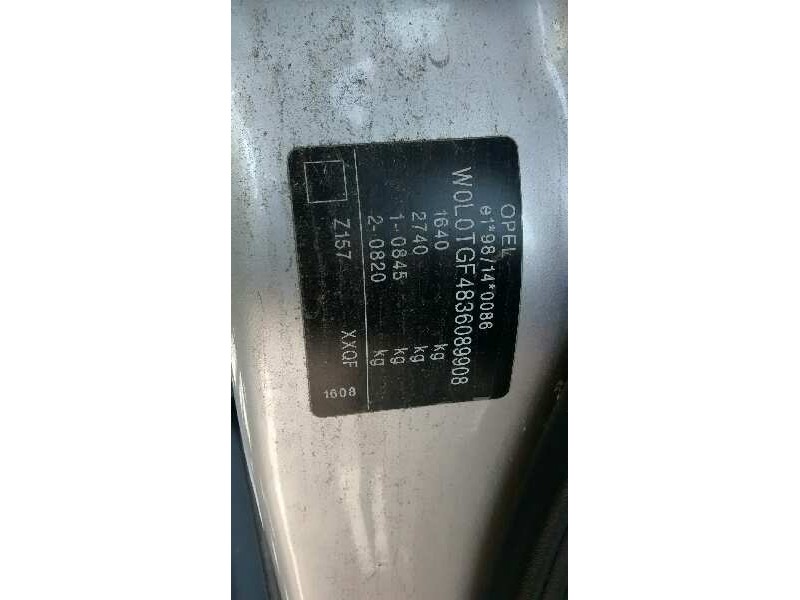 opel astra g berlina del año 2003