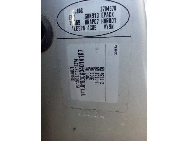 renault scenic ii del año 2005