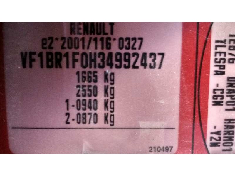 renault clio iii del año 2006