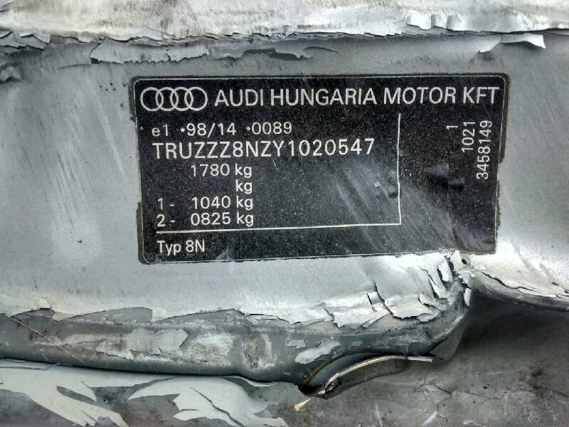 audi tt (8n3/8n9) del año 2002
