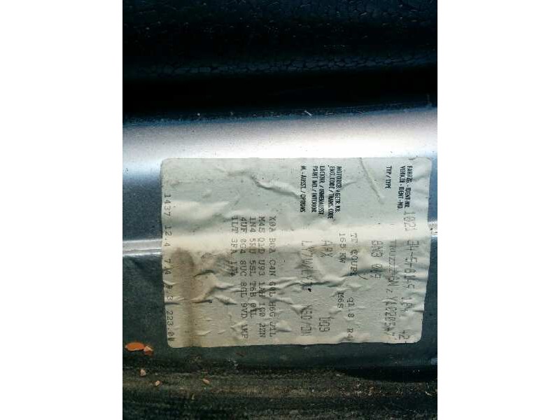 audi tt (8n3/8n9) del año 2002