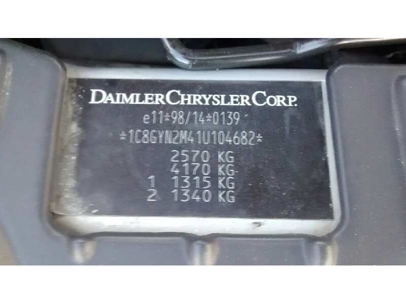 chrysler voyager (rg) del año 2001