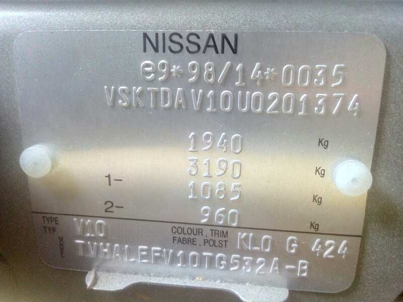 nissan almera tino (v10m) del año 2005