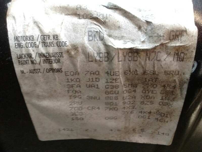 audi a3 (8p) del año 2003