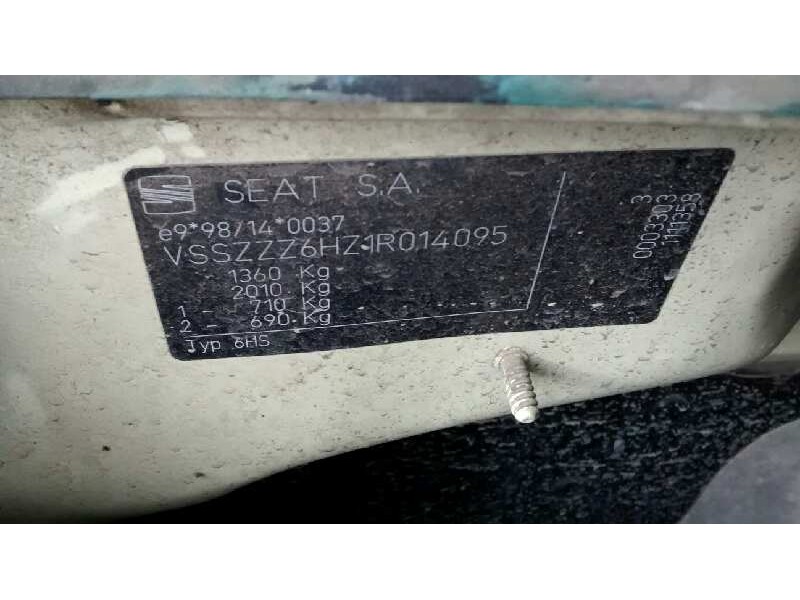 seat arosa (6h1) del año 2001