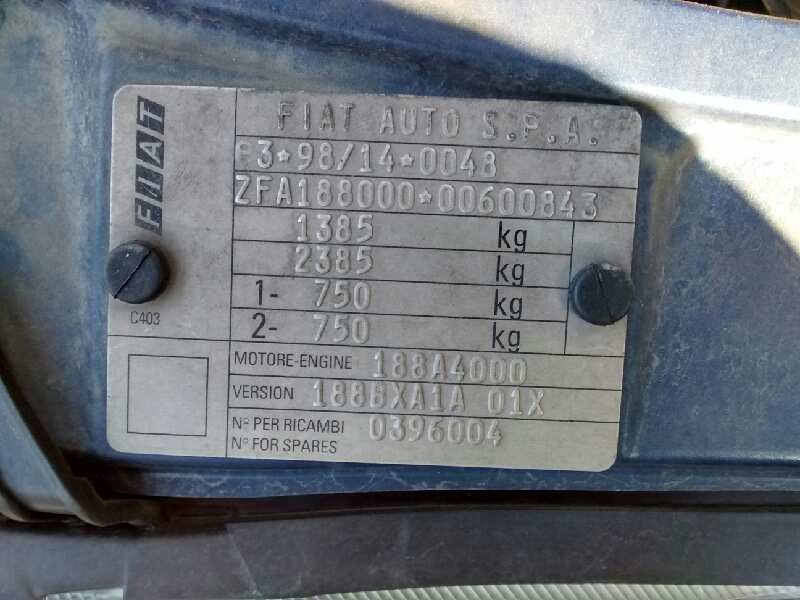 fiat punto berlina (188) del año 2004