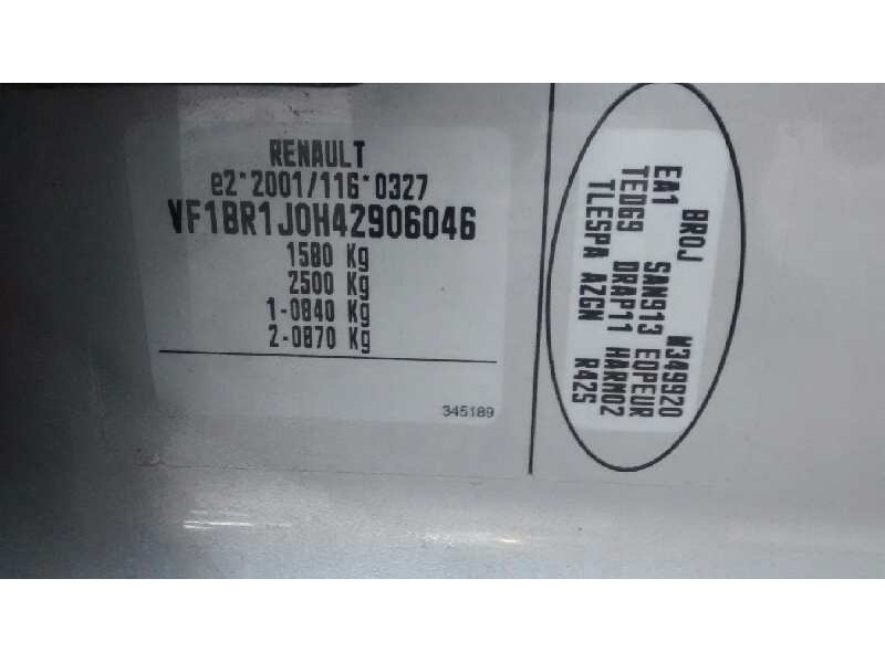 renault clio iii del año 2010