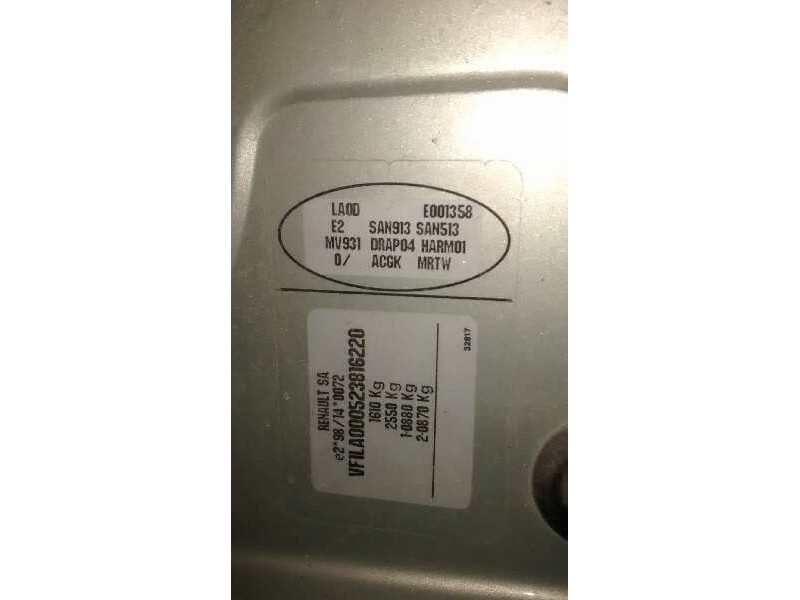 renault megane i fase 2 classic (la..) del año 2001