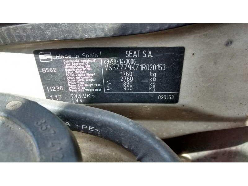 seat inca (6k9) del año 2001