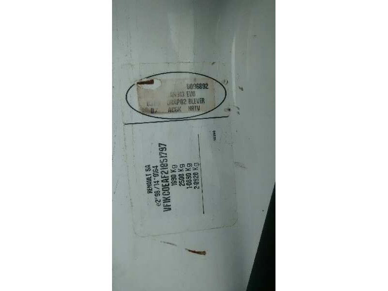 renault kangoo (f/kc0) del año 2000