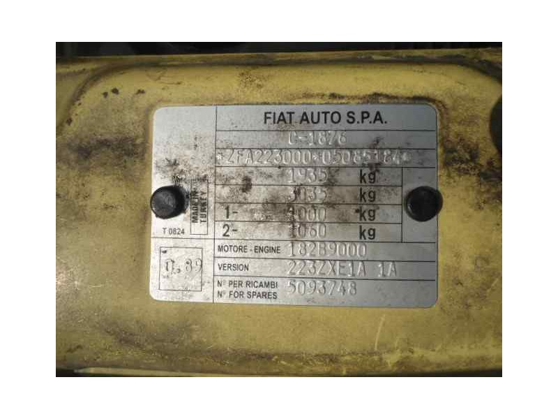 fiat doblo cargo (223) del año 2001