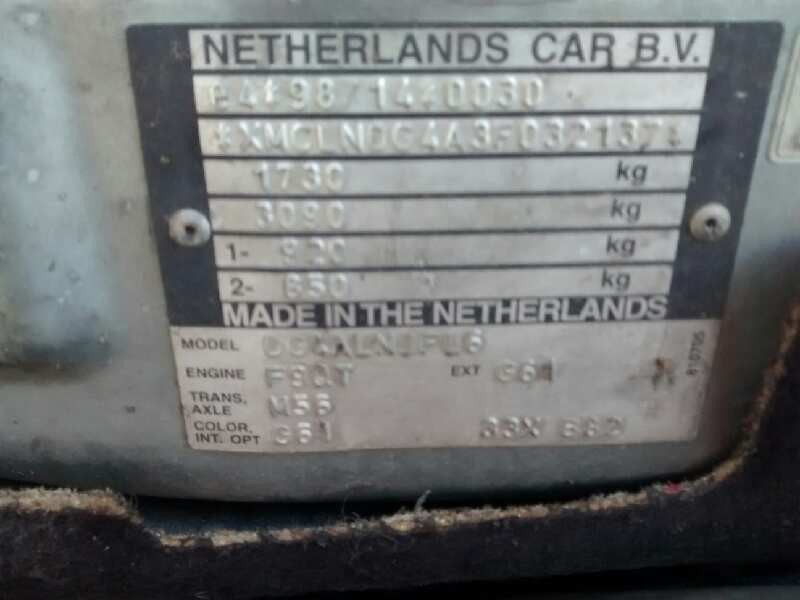 mitsubishi space star (dg0) del año 2003