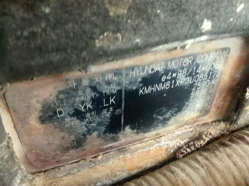 hyundai terracan (hp) del año 2003